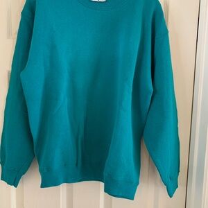 Lee Heavyweight Teal Sweat Shirt